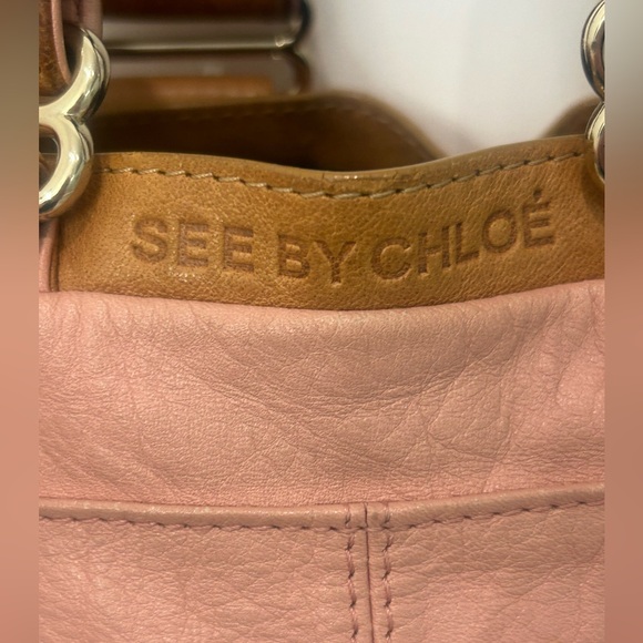 See By Chloe Day Tripper Pink and Tan Bag - Picture 3 of 15